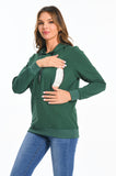 Bearsland Women's Maternity Sporty Hoodie