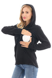 Bearsland Women's Maternity Sweater Clothes Nursing Sweatshirt