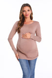 Bearsland Womens Maternity Long Sleeve Tshirt