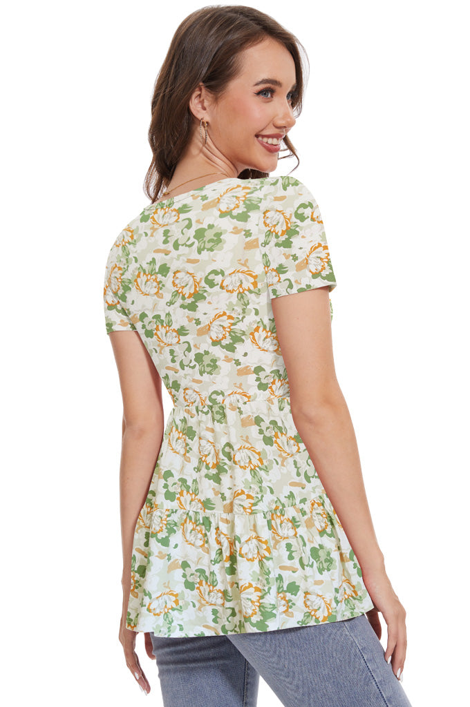 Bearsland Women’s Nursing Top 3pack Short Sleeve Scoop Neck Nursing Shirt