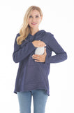 Bearsland Women's Maternity Sweater Clothes Nursing Sweatshirt