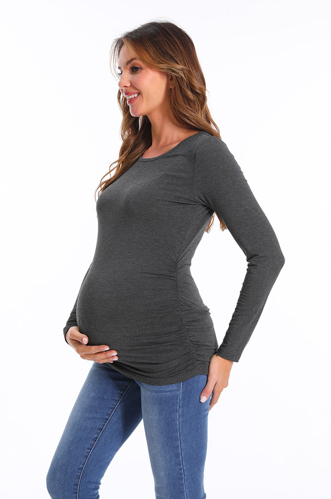 Bearsland Womens Maternity Long Sleeve Tshirt 3 Packs