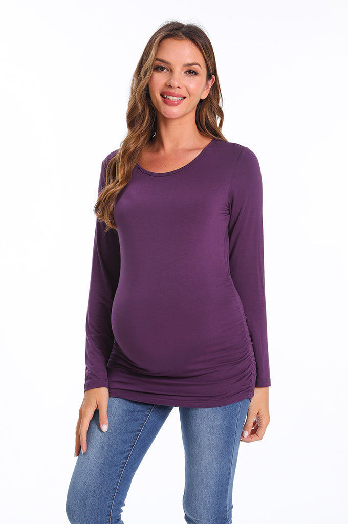 Bearsland Womens Maternity Long Sleeve Tshirt