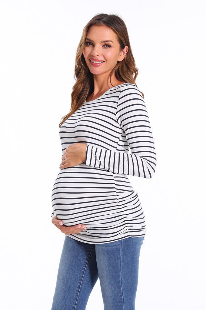 Bearsland Womens Maternity Long Sleeve Tshirt