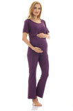 Bearsland Women's Maternity Nursing Pajamas Sleepwear Set