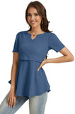 Bearsland 3-pack Short Sleeve V-Neck Nursing Shirt