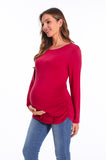 Bearsland Womens Maternity Long Sleeve Tshirt