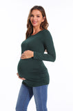 Bearsland Womens Maternity Long Sleeve Tshirt