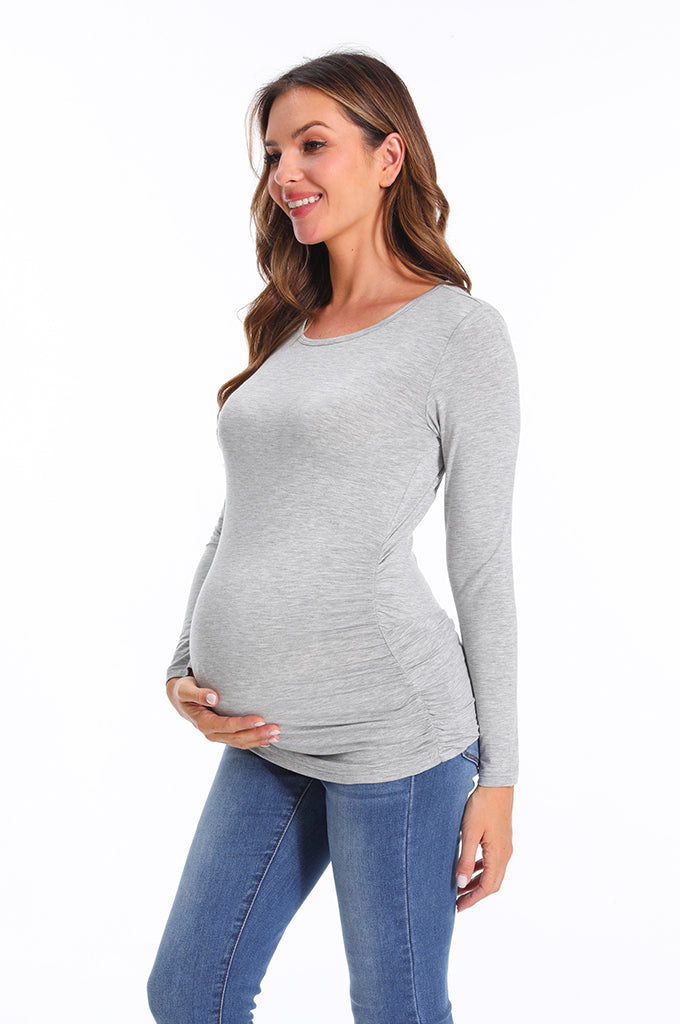 Bearsland Womens Maternity Long Sleeve Tshirt