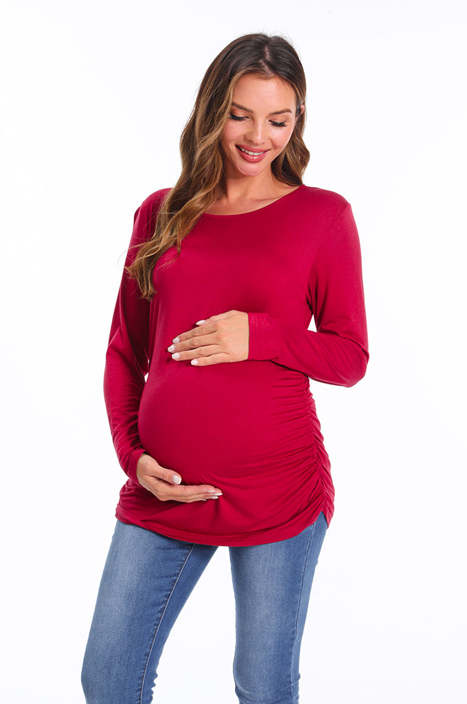 Bearsland Womens Maternity Long Sleeve Tshirt