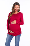 Bearsland Womens Maternity Long Sleeve Tshirt