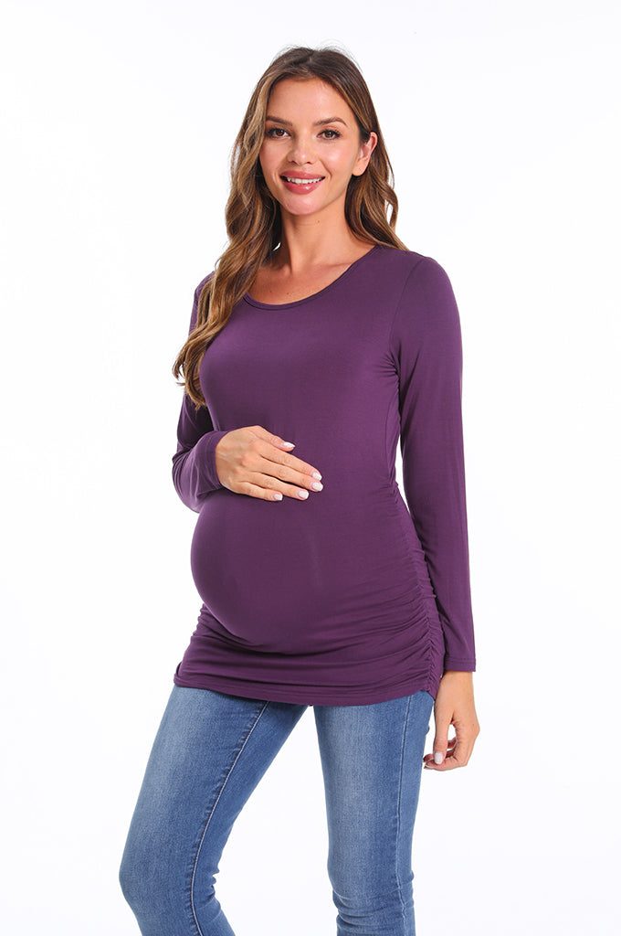 Bearsland Womens Maternity Long Sleeve Tshirt 3 Packs