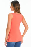 Bearsland Women's Sleeveless Round Neck Nursing Tank Top