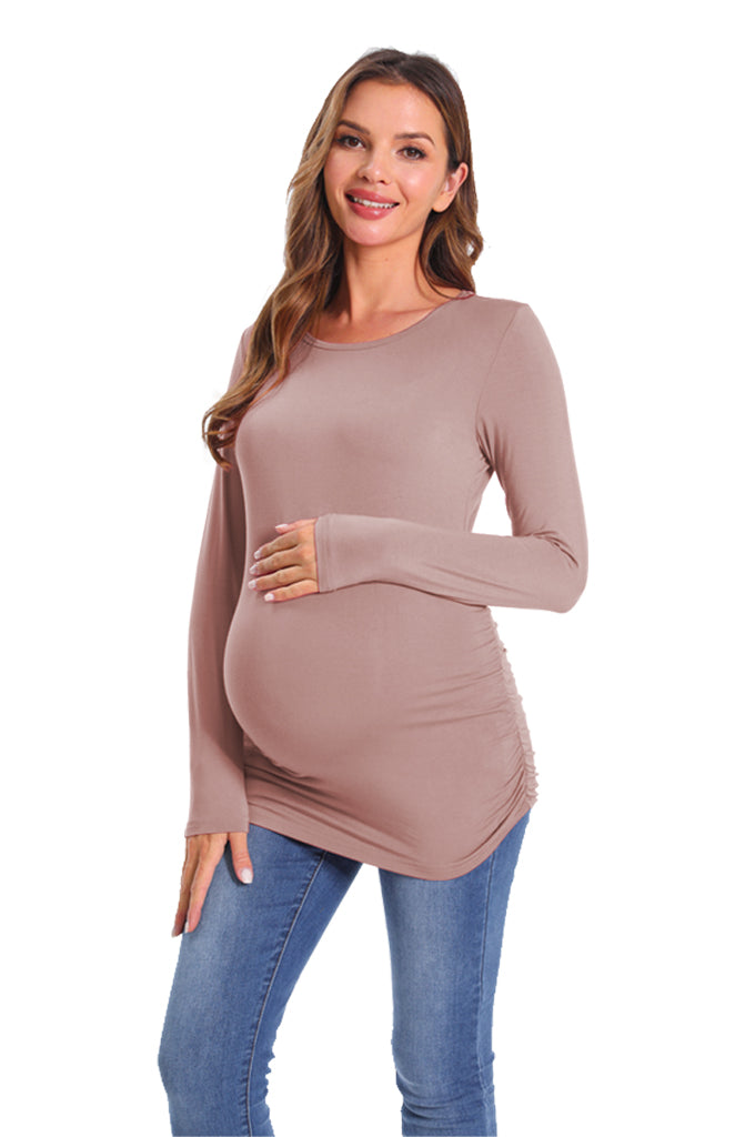 Bearsland Womens Maternity Long Sleeve Tshirt