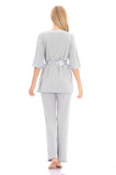 Bearsland Maternity Nursing Pajamas 3 Piece Set