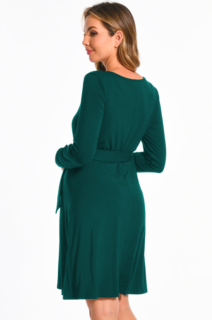 Bearsland Women’s Maternity Midi Dress