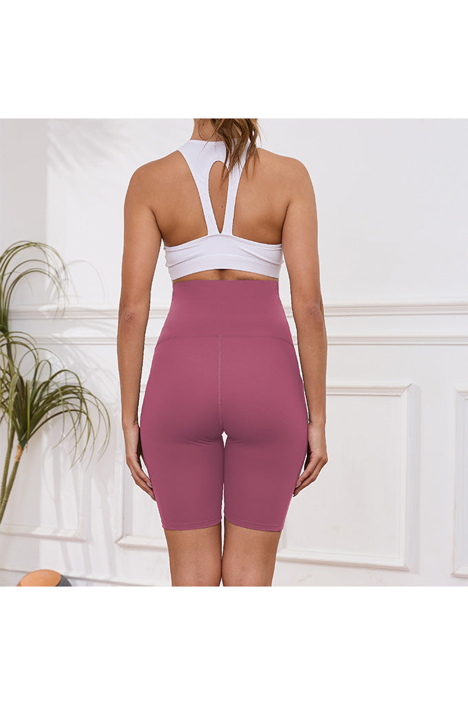 Women's Plus Size Butterluxe Maternity Shorts over The Belly Pregnancy Yoga Shorts Workout Athletic Biker Shorts 2-Pack