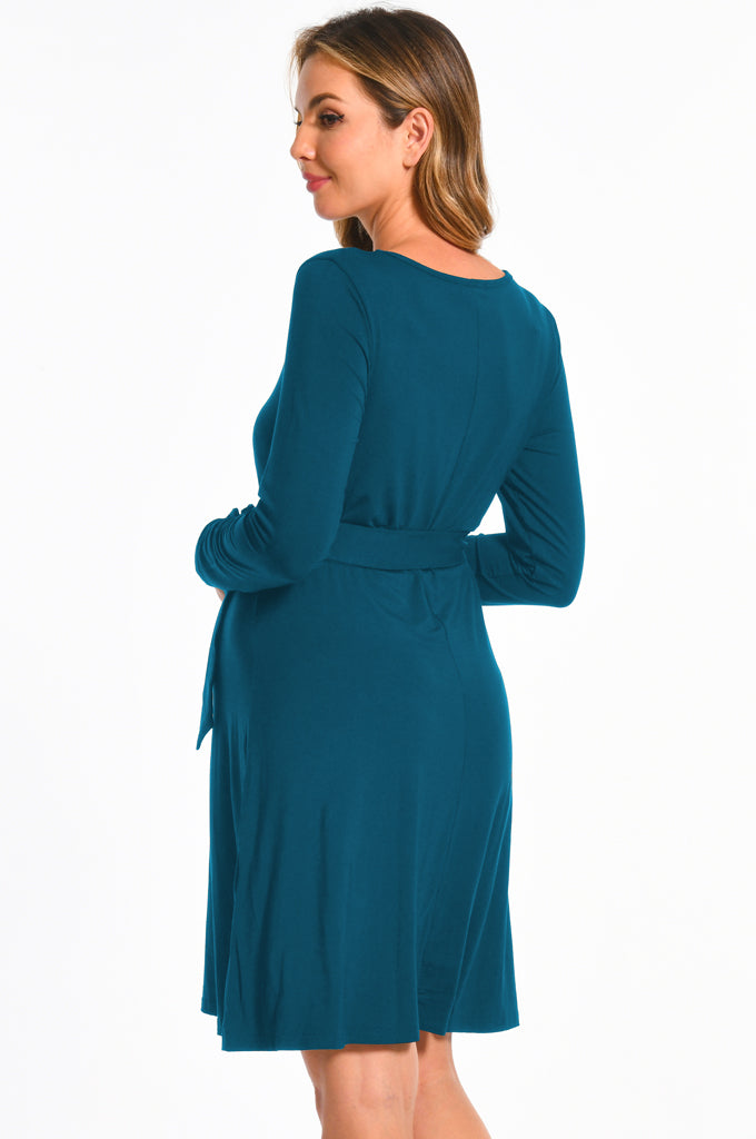 Bearsland Women’s Maternity Midi Dress