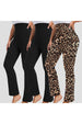 black/black/leopard print