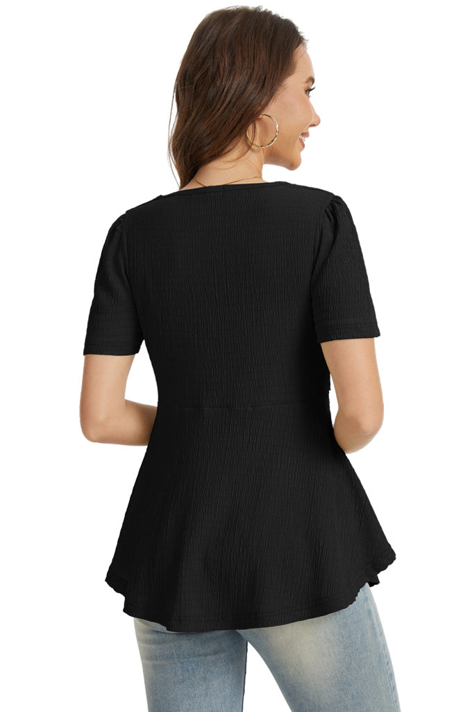 Bearsland 3-pack Short Sleeve V-Neck Nursing Shirt