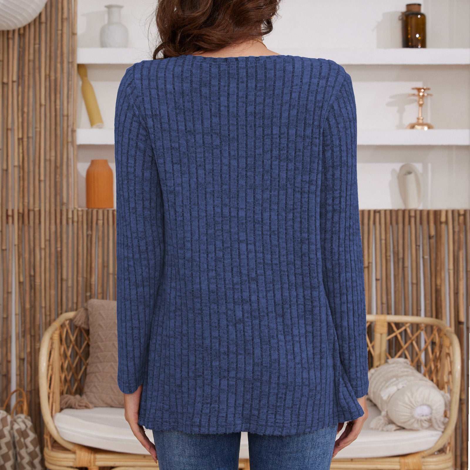 Beaisland Maternity clothes Long SleeveMaternity shirts for Women Casual TunicTops Lightweight Pullover