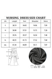 Bearsland Women’s Maternity Midi Dress Short Sleeve Casual Beach Pregnancy Dresses with Belt