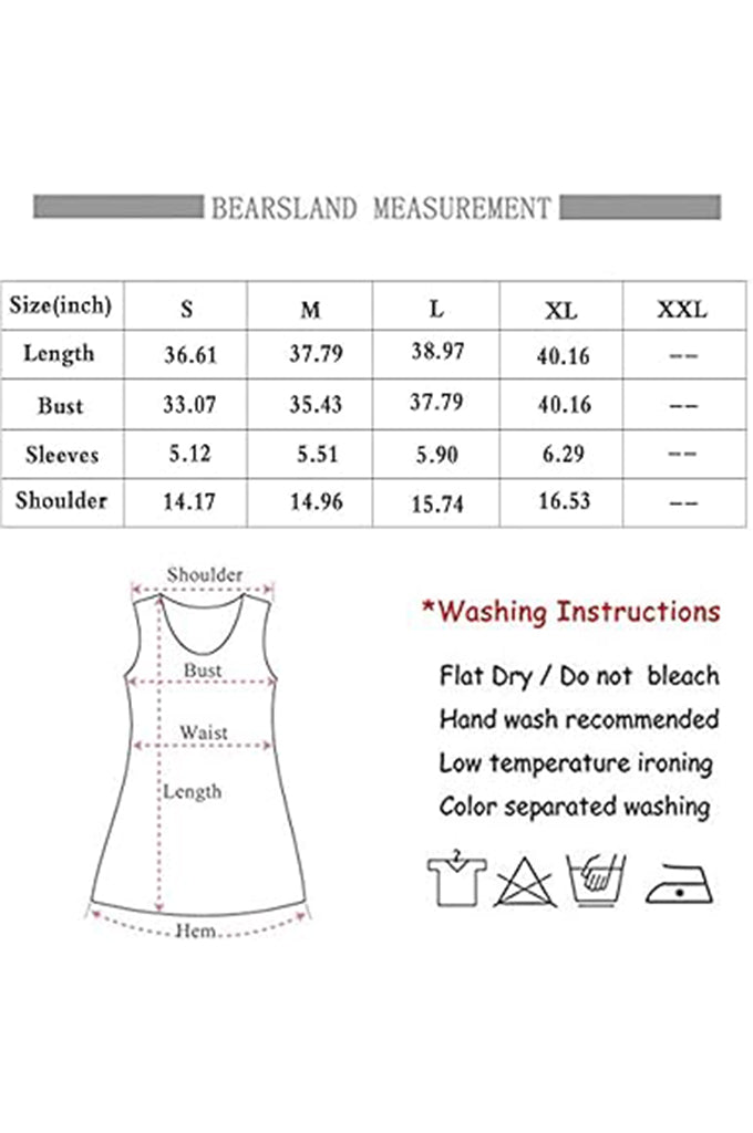 Bearsland Women's Short Sleeves Nursing Dresses with Pockets