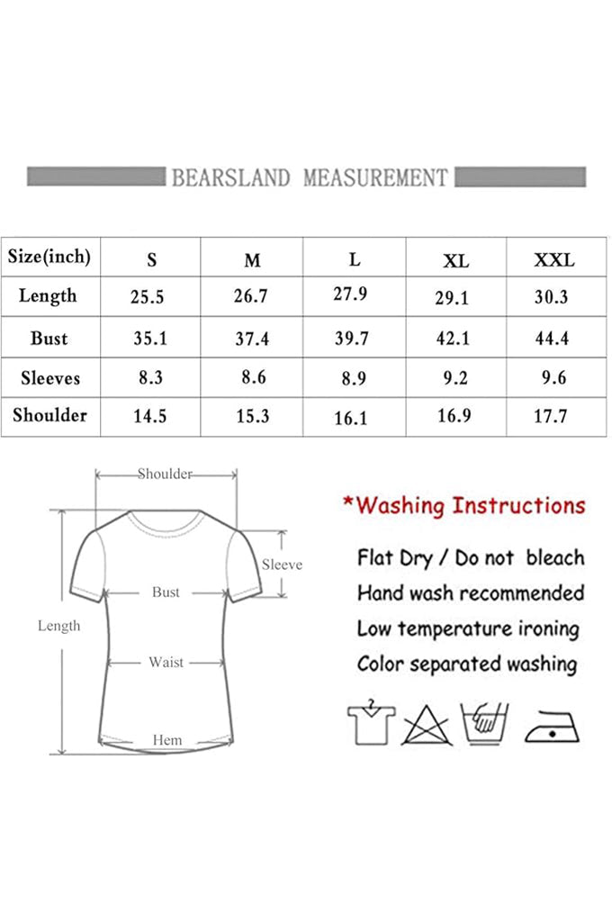 BEARSLAND Round Neck Colorblock Nursing Short Sleeve Top