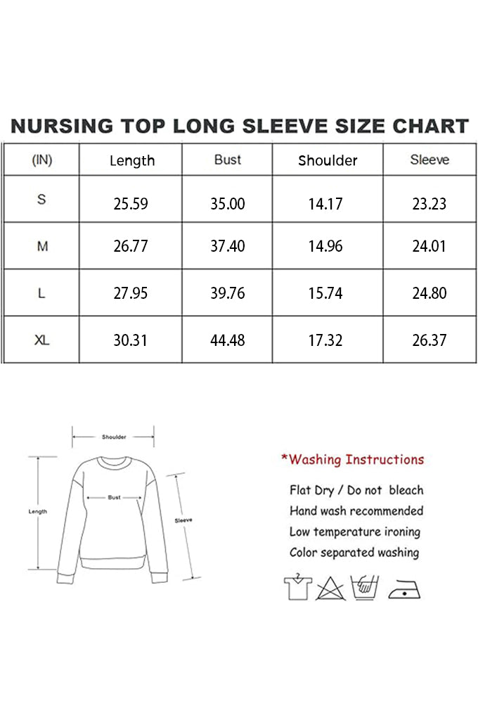 Women's 3 Packs Maternity Clothes Long Sleeves Breastfeeding Shirts Nursing Top