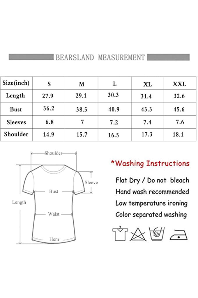 Bearsland Womens V Neck Nursing Tops Maternity Breastfeeding Tee Shirts