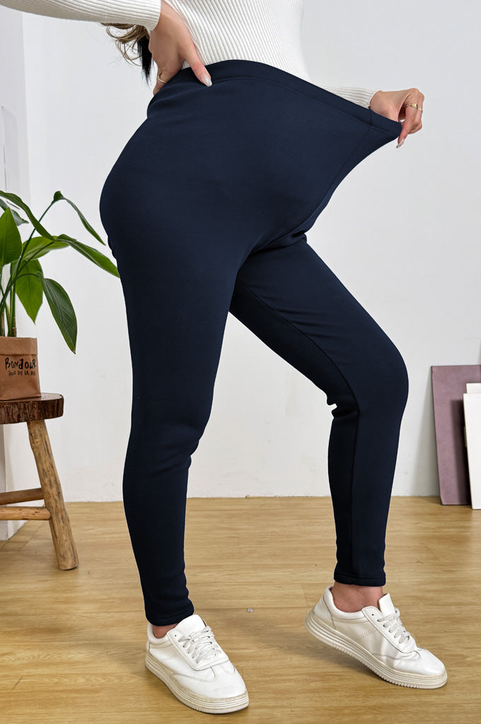 Bearsland Fleece-Lined Maternity Trousers