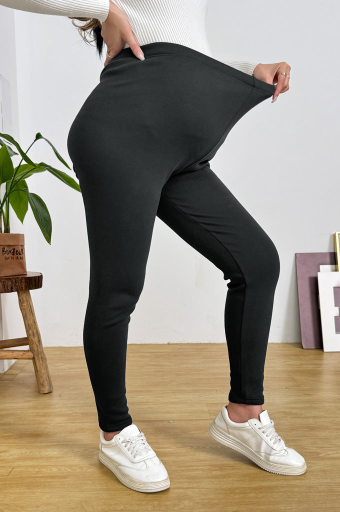 Bearsland Fleece-Lined Maternity Trousers