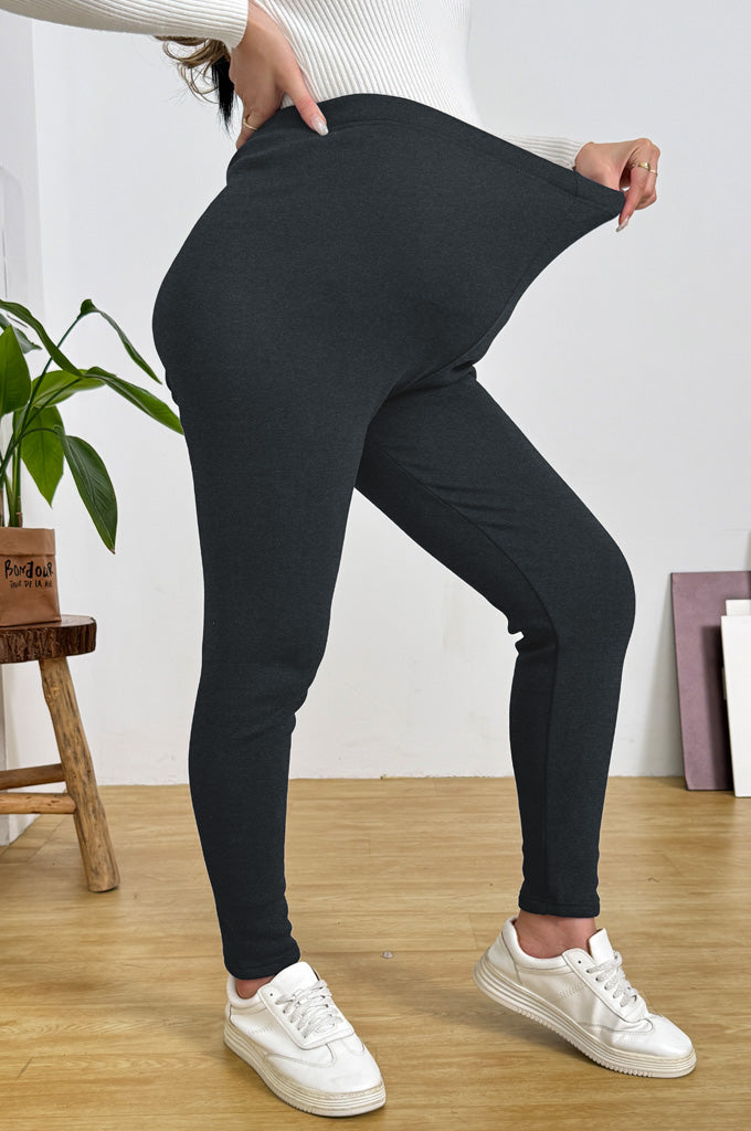 Bearsland Fleece-Lined Maternity Trousers