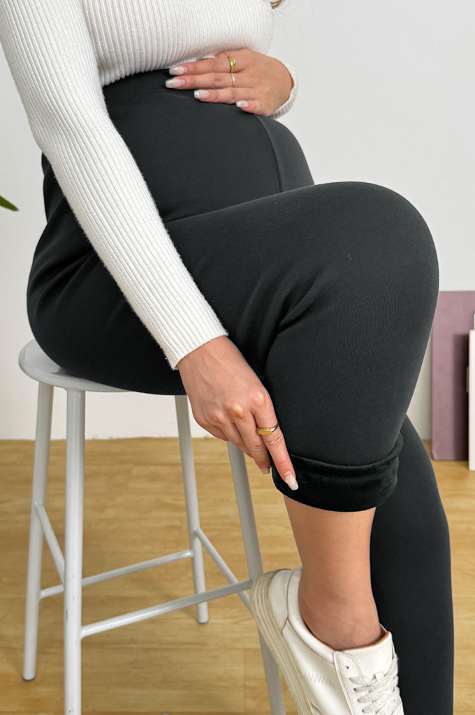 Bearsland Fleece-Lined Maternity Trousers