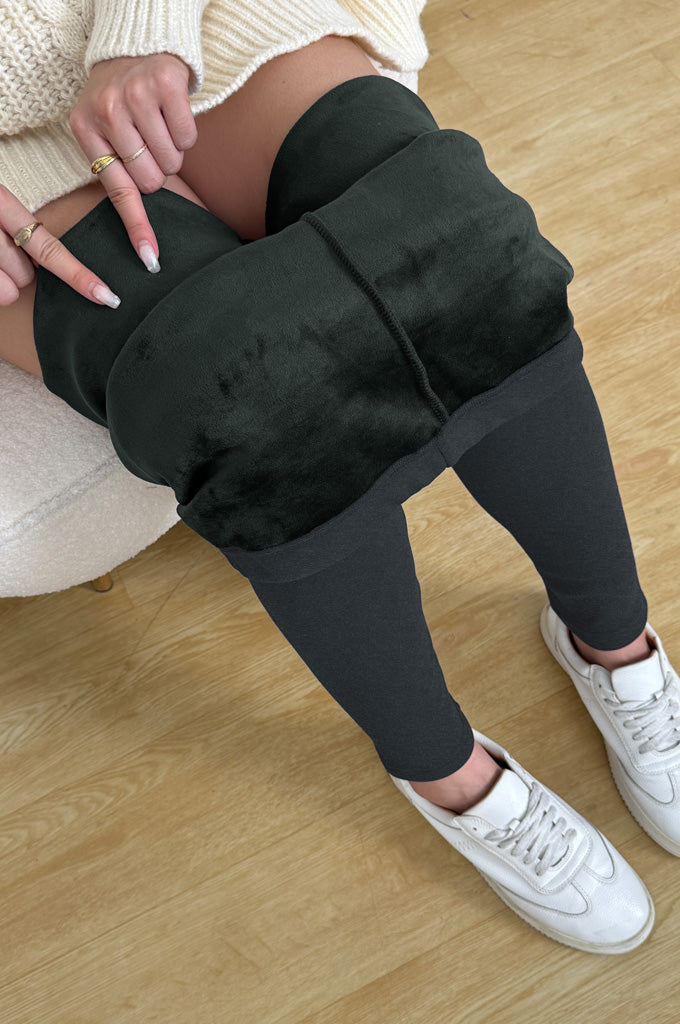 Bearsland Fleece-Lined Maternity Trousers