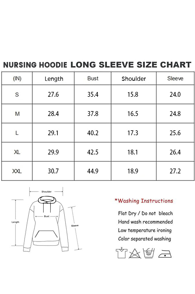 Bearsland Mother's Casual Nursing Hoodie