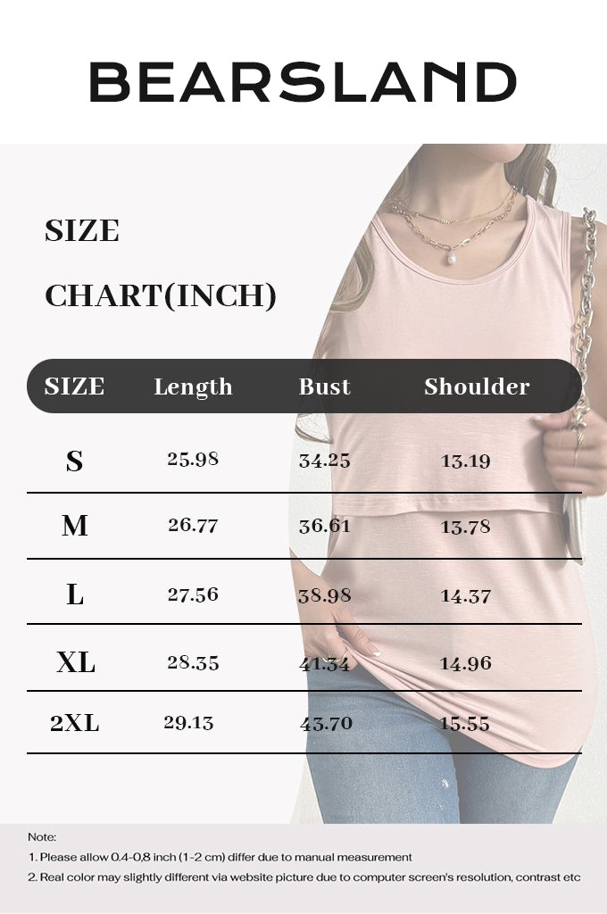 Bearsland Women's Nursing Tank Top