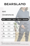 Bearsland Long-sleeved Maternity Sweatshirt with Small Side Slits