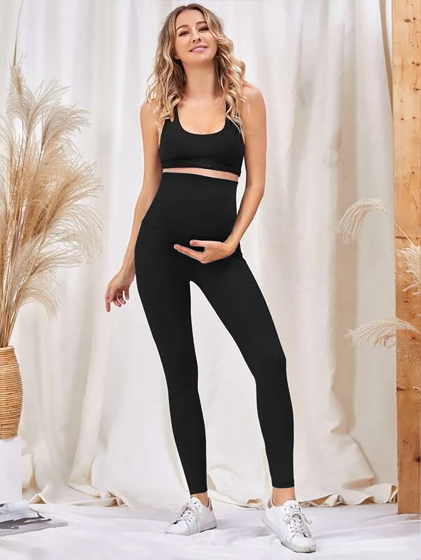 BEARSLAND Women's Maternity Leggings