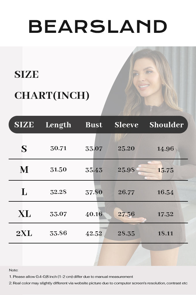 Bearsland Half-Zip Maternity Jumpsuit