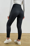Bearsland Fleece-Lined Maternity Trousers with Adjustable Waistband