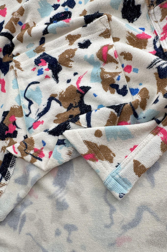 Bearsland Long-sleeved Fashionable Printed Maternity Cardigan