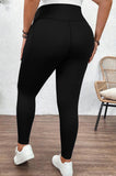 Bearsland Women's Plus Size Maternity Pants with Pockets