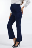 Bearsland Plus Size Women's Office & Casual Maternity Pants with Pockets