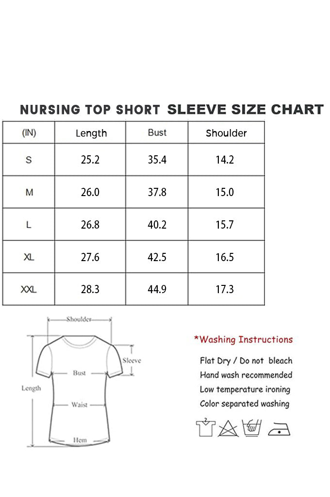 Bearsland Women's Maternity Shirt Casual Tops Side Split Pullovers Pregnancy Clothes