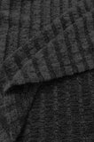 Bearsland Long-sleeved, high-necked ribbed maternity top