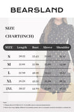 Bearsland Long-sleeved Maternity Dress with Bow Collar