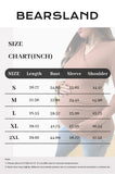 Bearsland Cross-Over Collar Maternity Long-Sleeved Top