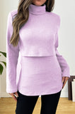Bearsland Long-sleeved, high-neck autumn/winter nursing top