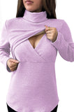 Bearsland Long-sleeved, high-neck autumn/winter nursing top